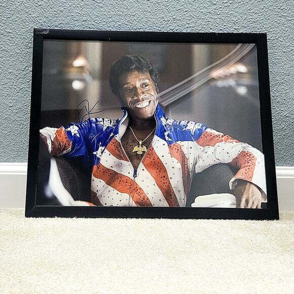Don Cheadle Oceans 11 Autographed 11X14 Framed with COA Iron Man Actor - Picture 1 of 4